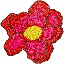 Flowers Embroidery Design 9